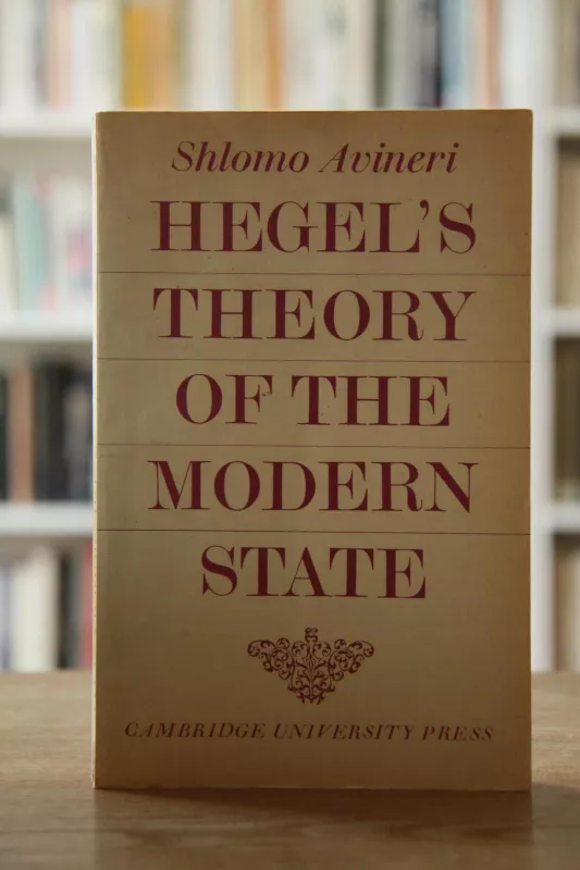 Hegel's Theory of the Modern State - Shlomo Avineri, knyga