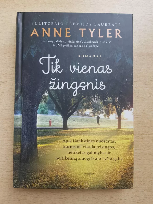 Tik vienas žingsnis - Anne Tyler, knyga 2
