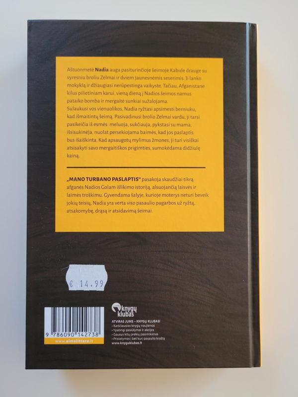 Mano turbano paslaptis - Agnes Rotger, knyga 2