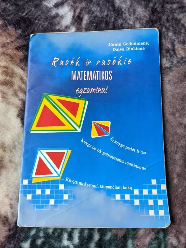 Ruošk ir ruoškis matematikos egzaminui - Jūratė Gedminienė, knyga