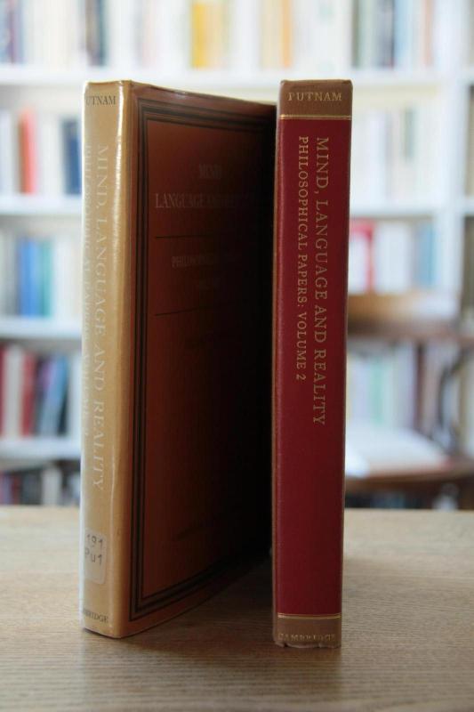 Philosophical Papers: Volume 2, Mind, Language and Reality (hardcover) - Hilary Putnam, knyga 3