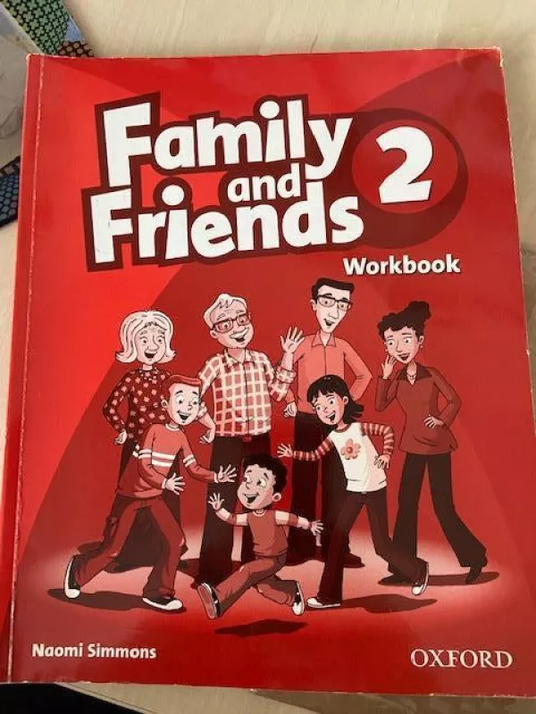 Family and Friends 2 Workbook - Naomi Simmons, knyga