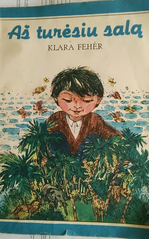 Aš turėsiu salą - Klara Feher, knyga