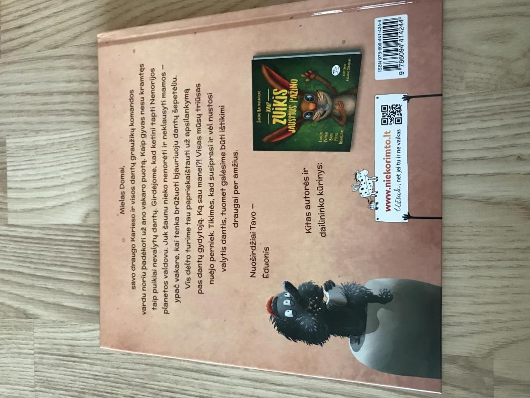 Kariesas, Ėduonis ir Domo dantukai - Šarūnė Baltrušaitienė, knyga 2