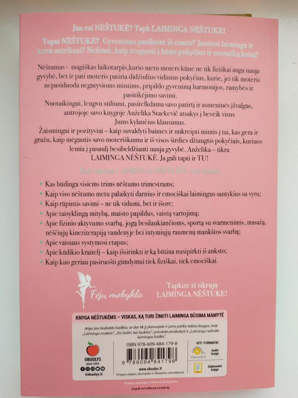 Laiminga nėštukė, laimingas kūdikis - Anželika Stackevič, knyga 3