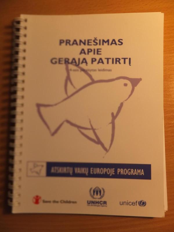 Pranešimas apie gerąją patirtį - Autorių Kolektyvas, knyga 2