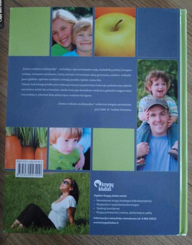 Šeimos sveikatos enciklopedija - Rozita Znamenskaitė, knyga 3