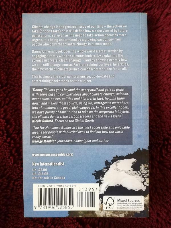 The no-nonsense guide to climate change - Danny Chivers, knyga 3
