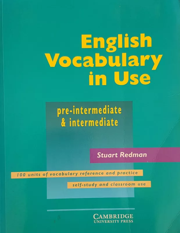 English Vocabulary in Use - Stuart Redman, knyga