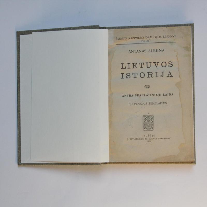 Lietuvos istorija - Antanas Alekna, knyga 3