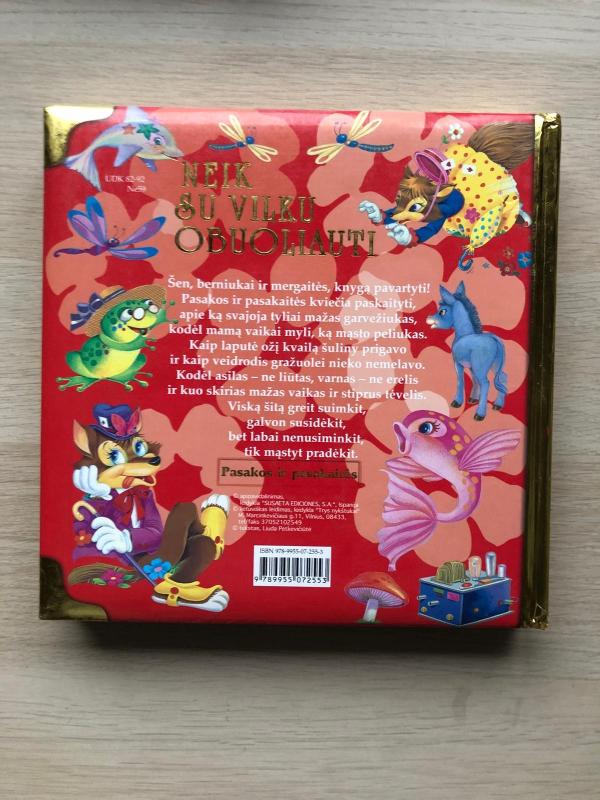 Neik su vilku obuoliauti. Pasakos ir pasakaitės - Petkevičiūtė L. Doblado A.,, knyga 3