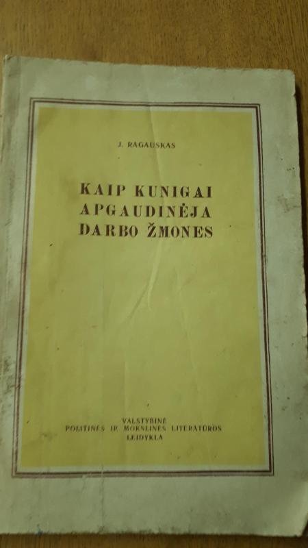 Kaip kunigai apgaudinėja darbo žmones - Jonas Ragauskas, knyga 3