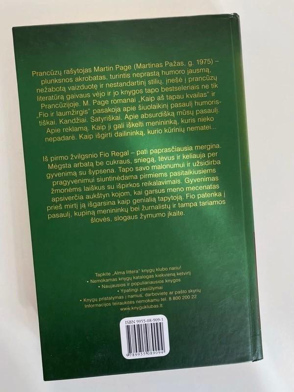 Fio ir laumžirgis - Martin Page, knyga 3