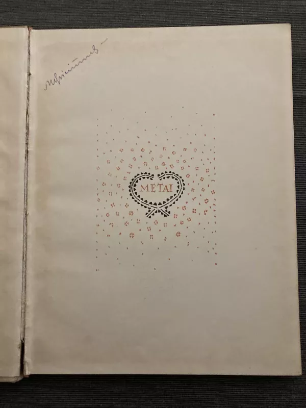 K.Donelaitis Metai,1956 m(Jurkūno iliustracijos) - Kristijonas Donelaitis, knyga 3