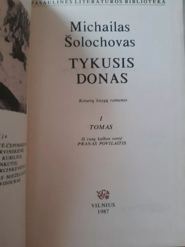 Tykusis Donas - Michailas Šolochovas, knyga 3