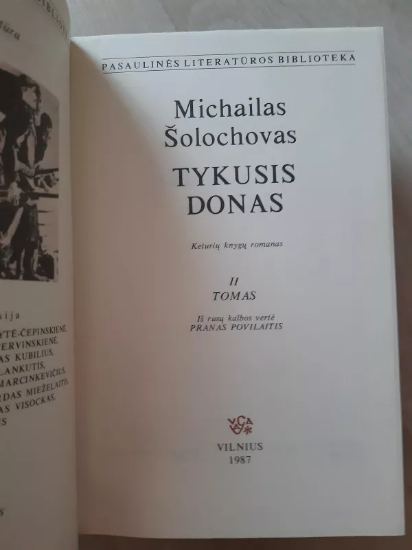 Tykusis Donas - Michailas Šolochovas, knyga 2