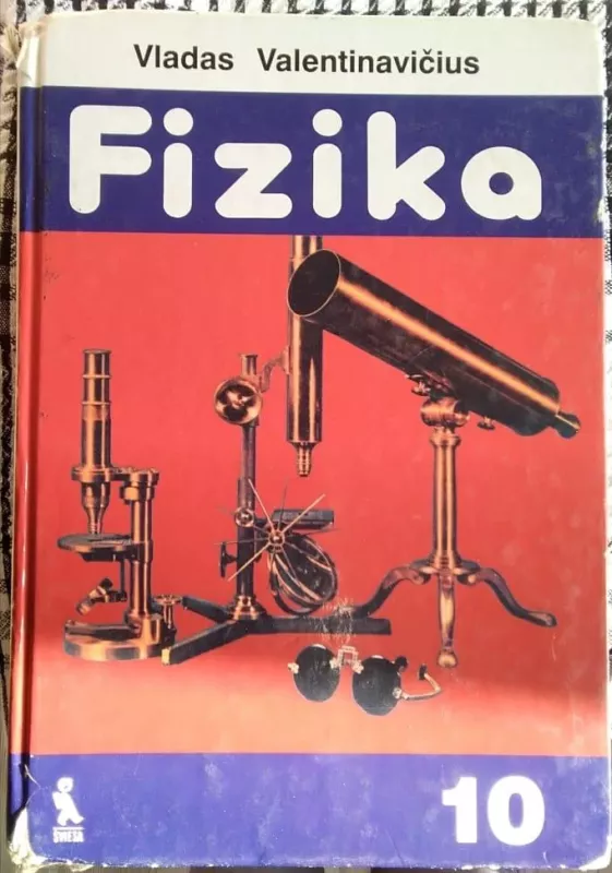 Fizika 10 kl. - Vladas Valentinavičius, knyga