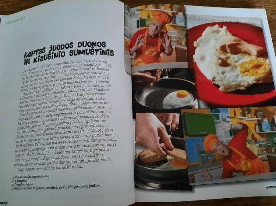 Gustavo receptai - Audrius Rakauskas, knyga