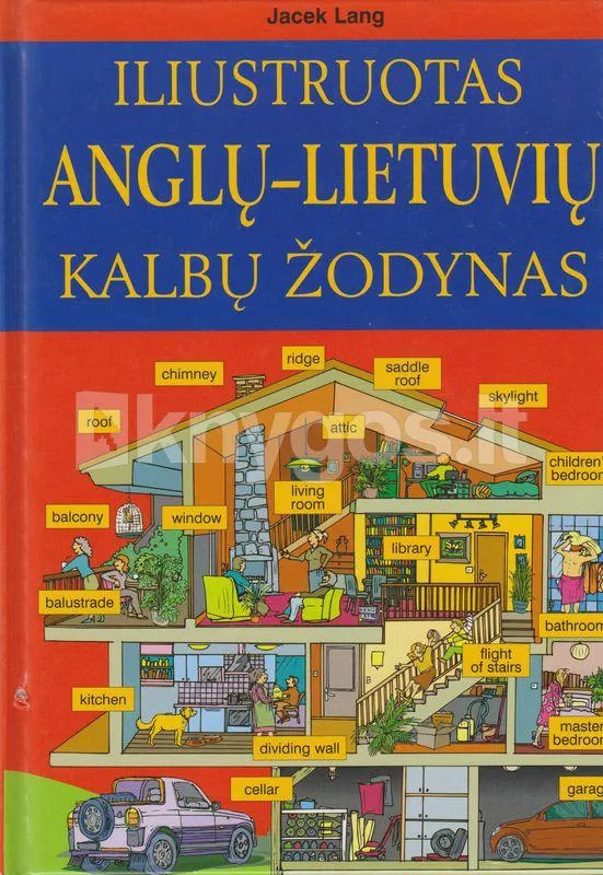 Iliustruotas anglų-lietuvių kalbų žodynas - Lang Jacek, knyga