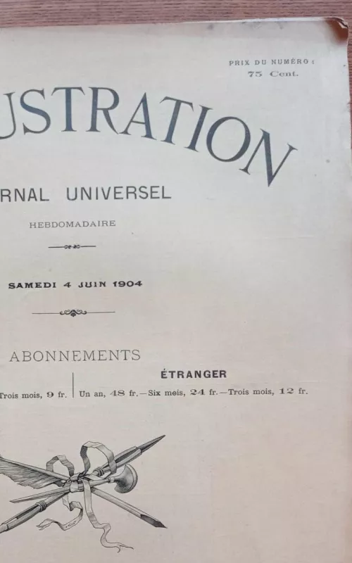 L'ILLUSTRATION JOURNAL UNIVERSEL N° 3197 - Autorių Kolektyvas, knyga 2