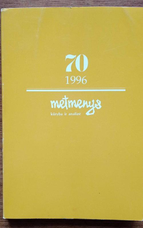 Metmenys 70 - Autorių Kolektyvas, knyga 2