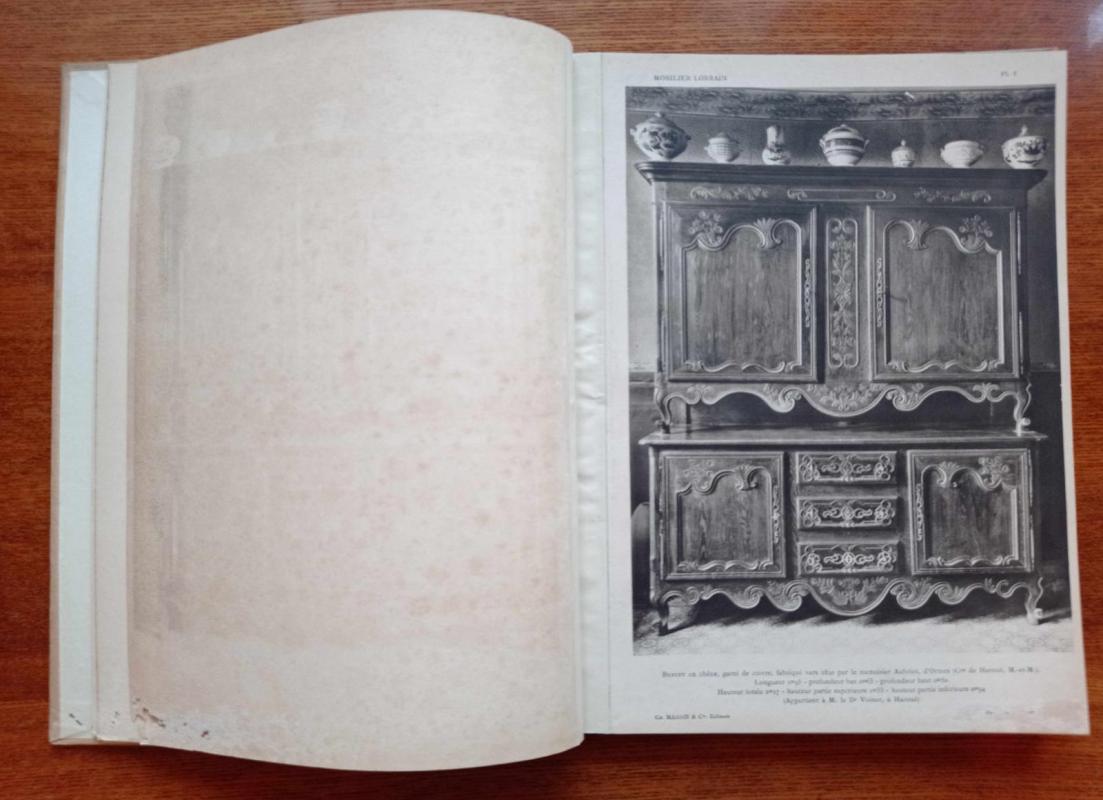 Le mobilier Lorrain (ensembles & détails) - Charles Sadoul, knyga 5