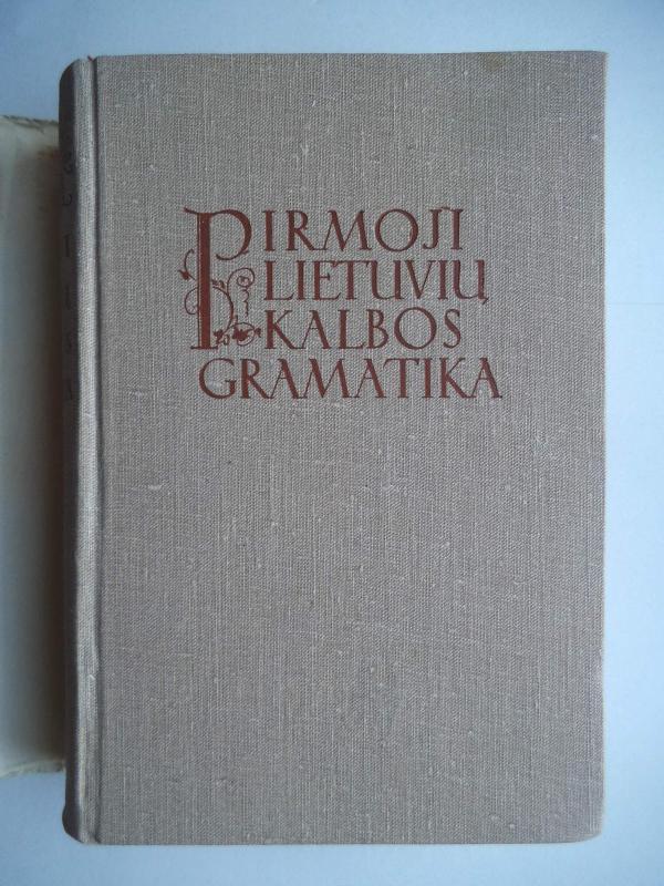 Pirmoji lietuvių kalbos gramatika - Danielis M. Kleinii, knyga 3