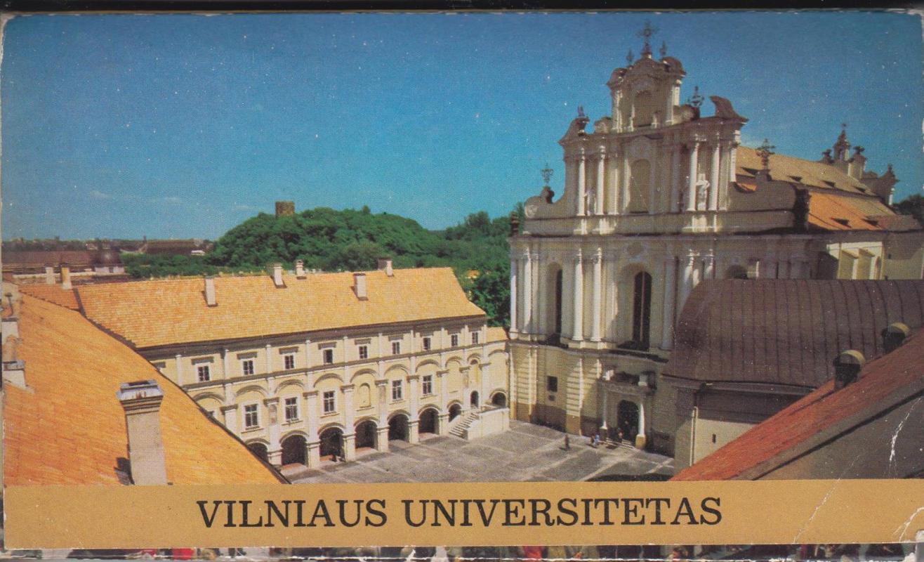 Vilniaus universitetas atvirutės - Eugenijus Danilevičius, knyga 2