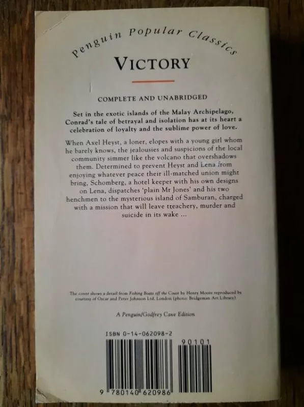 Victory - Joseph Conrad, knyga 3