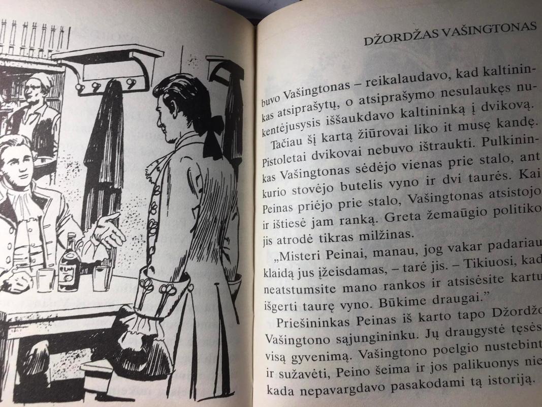 Džordžas Vašingtonas - Herojai Amerikos, knyga 3