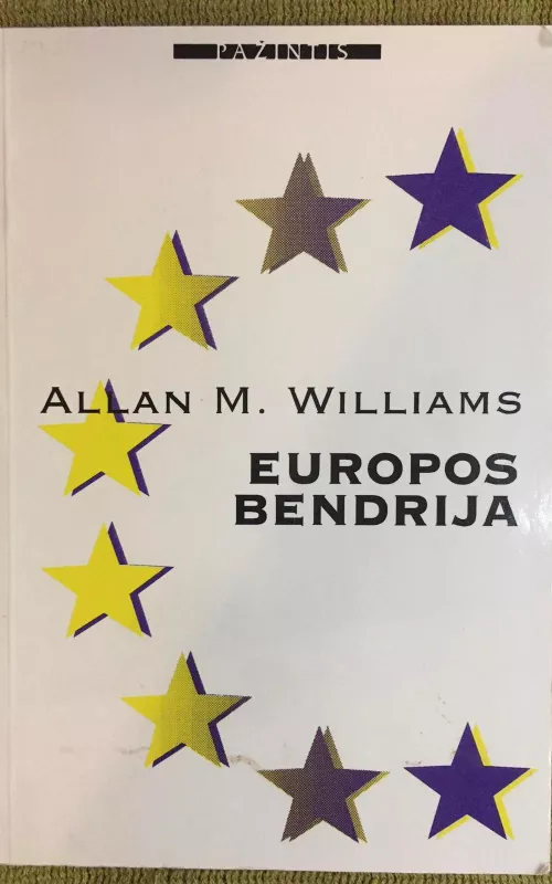 Europos bendrija - Allan Williams, knyga