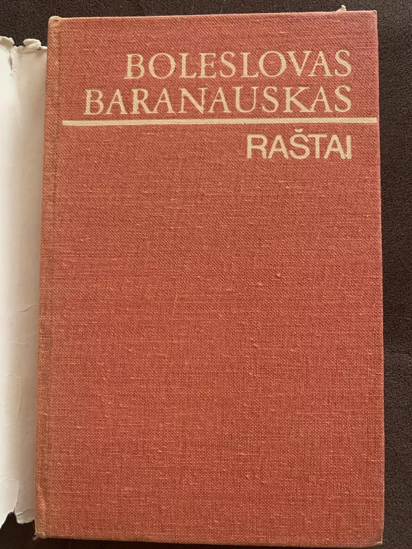 Raštai - Boleslovas Baranauskas, knyga