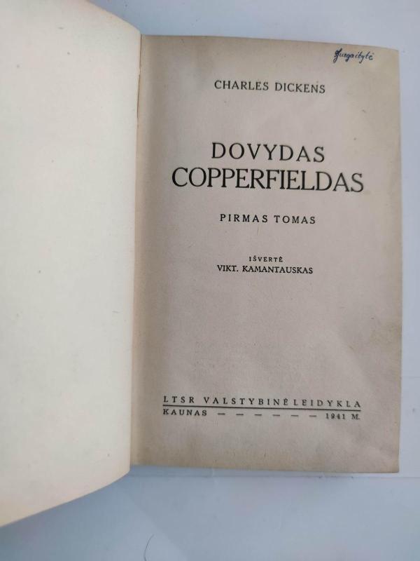 Dovydas Copperfieldas  6 tomai - Charles Dickens, knyga 4