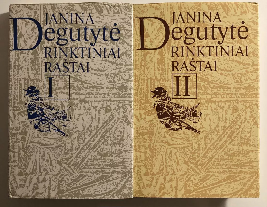 Rinktiniai raštai (2 tomai) - Janina Degutytė, knyga