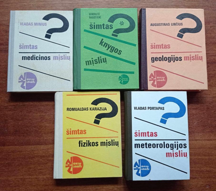 Šimtas geologijos mįslių - A. Linčius, knyga 3