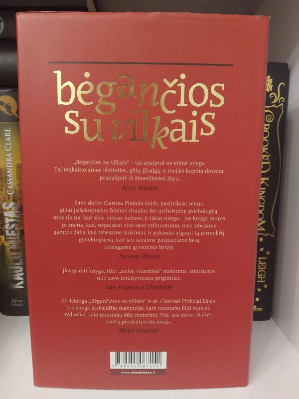 Bėgančios su vilkais - Clarissa Pinkola Estes, knyga