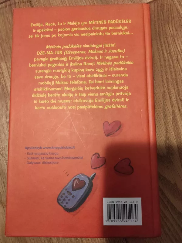 Mėtinės padūkėlės ir meilės telefonas - Patricia Schroder, knyga 4