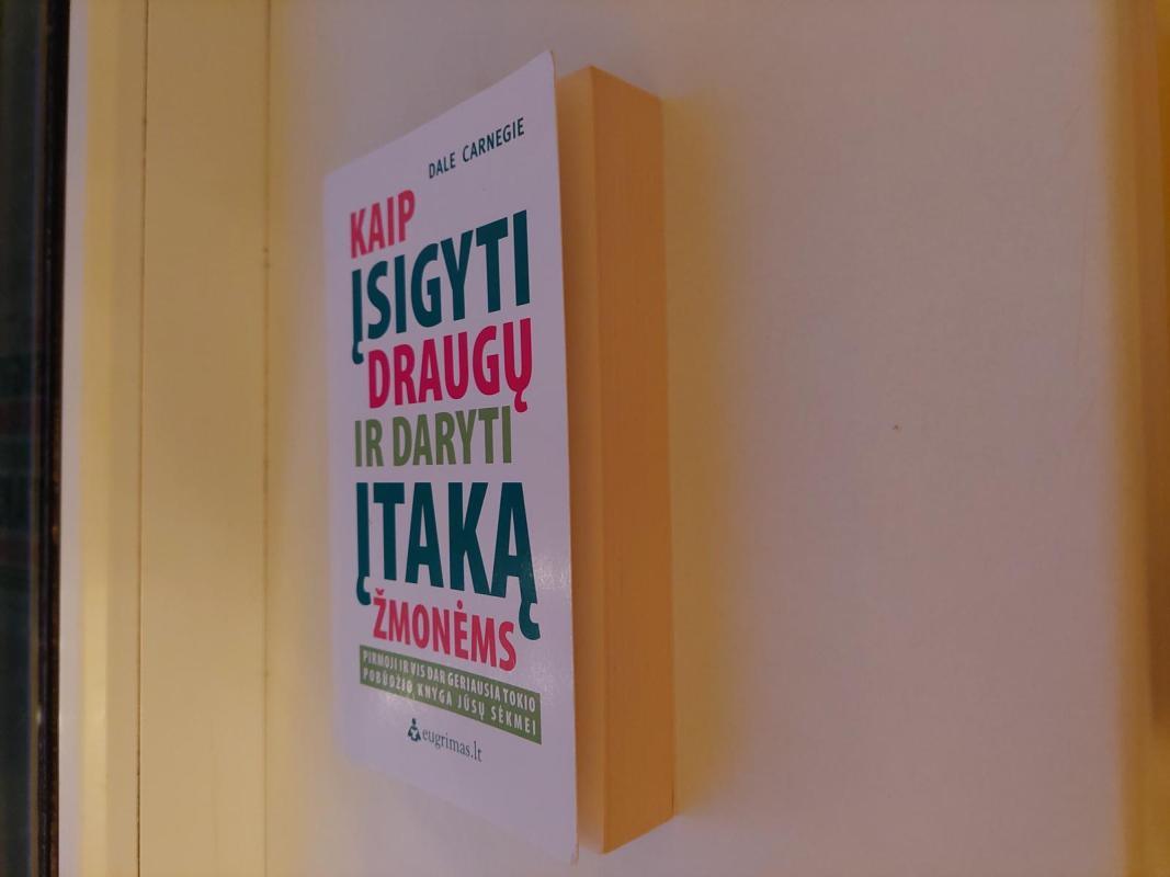 Kaip įsigyti draugų ir daryti įtaką žmonėms - Dale Carnegie, knyga 2