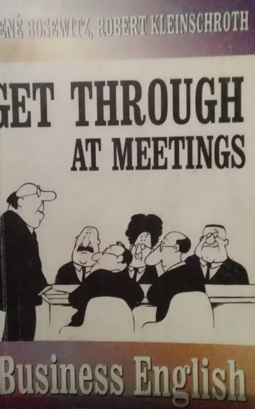 Get Through at Meetings - Rene Bosewitz, knyga