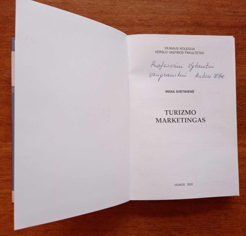 Turizmo marketingas - Irena Svetikienė, knyga 3