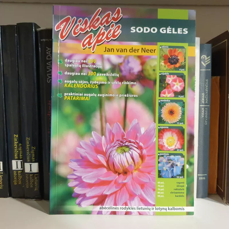 Viskas apie sodo gėles - Autorių Kolektyvas, knyga