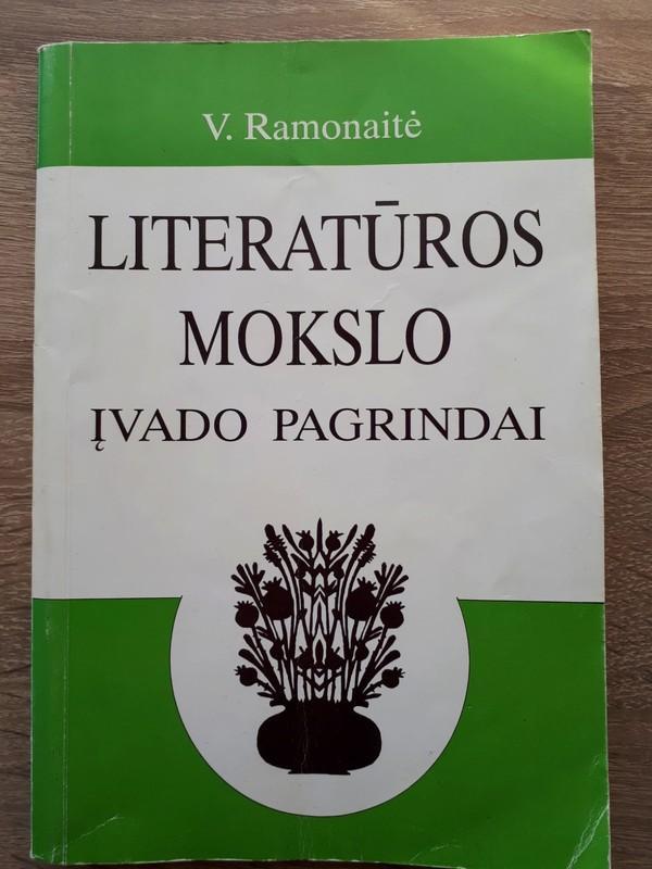 Literatūros mokslo įvado pagrindai - Valerija Ramonaitė, knyga 3