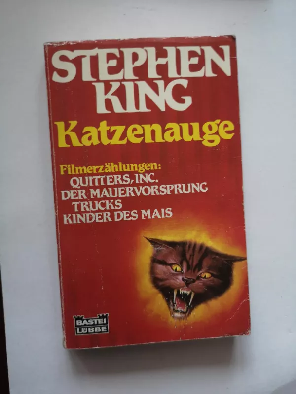 Katzenauge - Stephen King, knyga