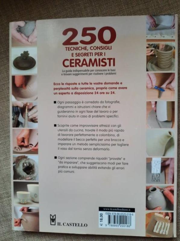 250 Tecniche, Consigli e Segreti per i Ceramisti - Jacqui Atkin, knyga 3