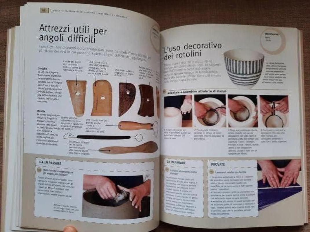 250 Tecniche, Consigli e Segreti per i Ceramisti - Jacqui Atkin, knyga 5