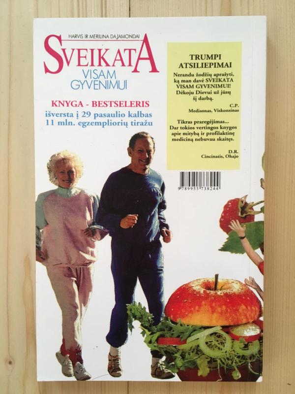 Sveikata visam gyvenimui - Harvis Dajamondas, Merilina  Dajamond, knyga 2