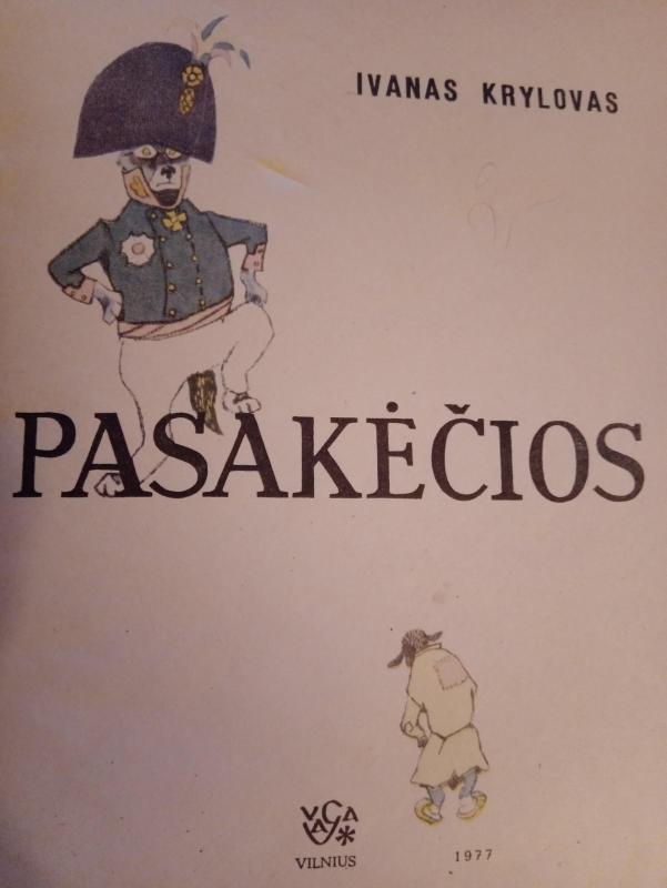 Pasakėčios - I. Krylovas, knyga 3