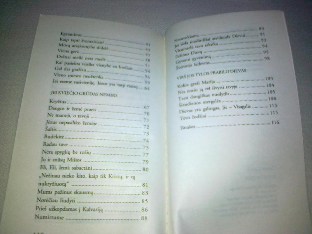 Meditacijos - Chiara Lubich, knyga 2