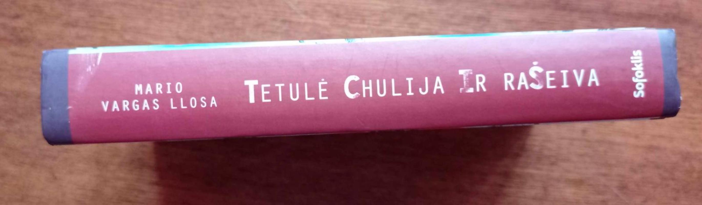 Tetulė Chulija ir rašeiva - Mario Vargas Llosa, knyga 3