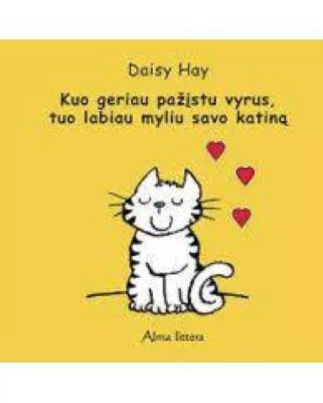 Kuo geriau pažįstu vyrus, tuo labiau myliu savo katiną - Daisy Hay, knyga